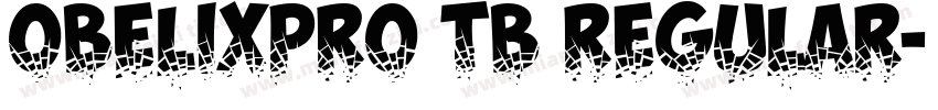 ObelixPro TB Regular字体转换